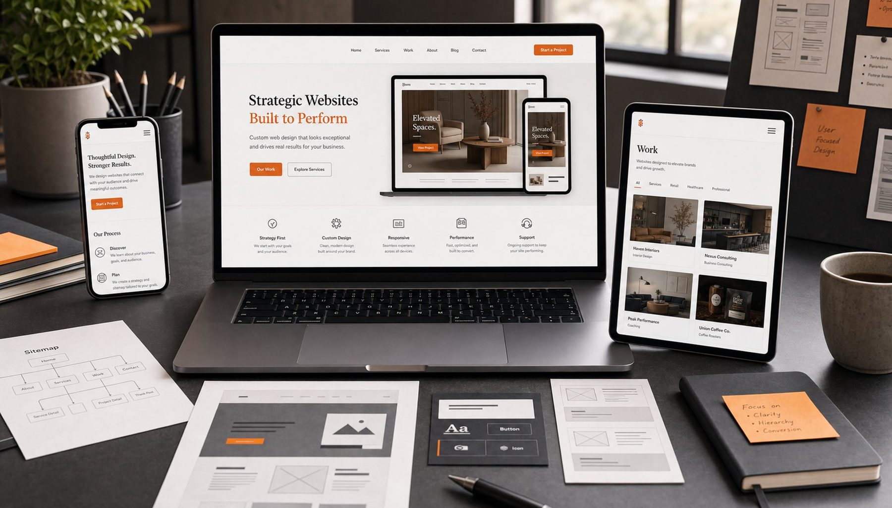 Search results and keyword research